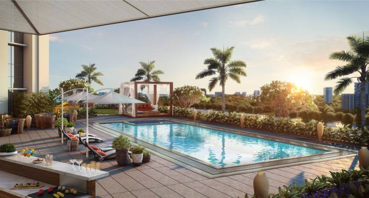 Swimming Pool view at Avaanti residences